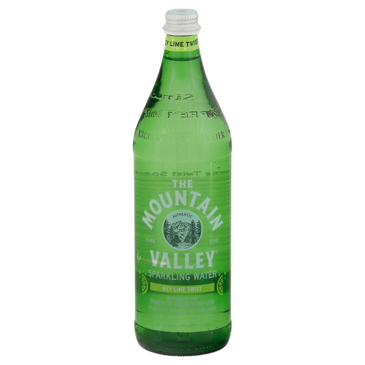 The Mountain Valley Key Lime Twist Sparkling Water 33.8 fl oz
