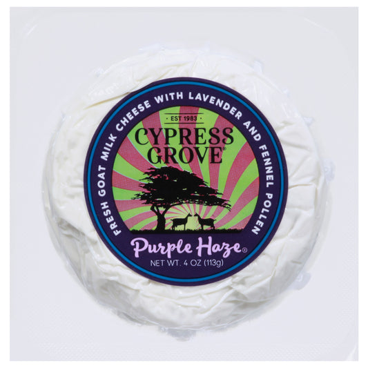 Cypress Grove Goat Milk Purple Haze Cheese 4 oz