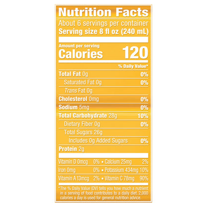 Evolution Fresh® Organic Pure Orange Cold-Pressed Vegetable & Fruit Juice Blend 50 oz