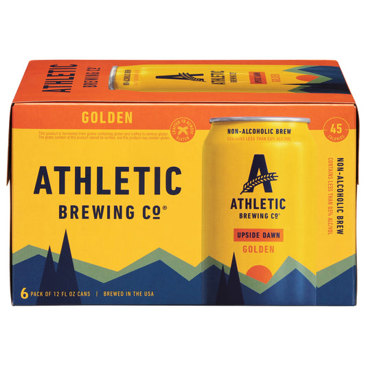 Athletic Brewing Co Non-Alcoholic Upside Dawn Golden 6-Pack