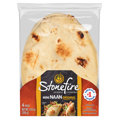 STONEFIRE® Original Mini Naan 4pk