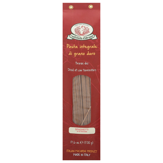 Rustichella D'Abruzzo Spaghetti 17.6 oz - Whole Wheat Spaghetti