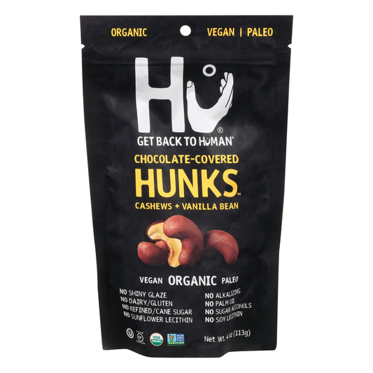 Hu Hunks Chocolate-Covered Cashews + Vanilla Bean 4 oz