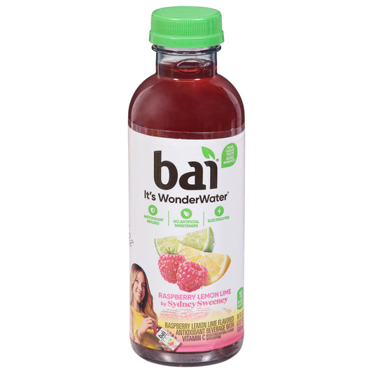 Bai Raspberry Lemon Lime Flavored Antioxidant Beverage 18 fl oz