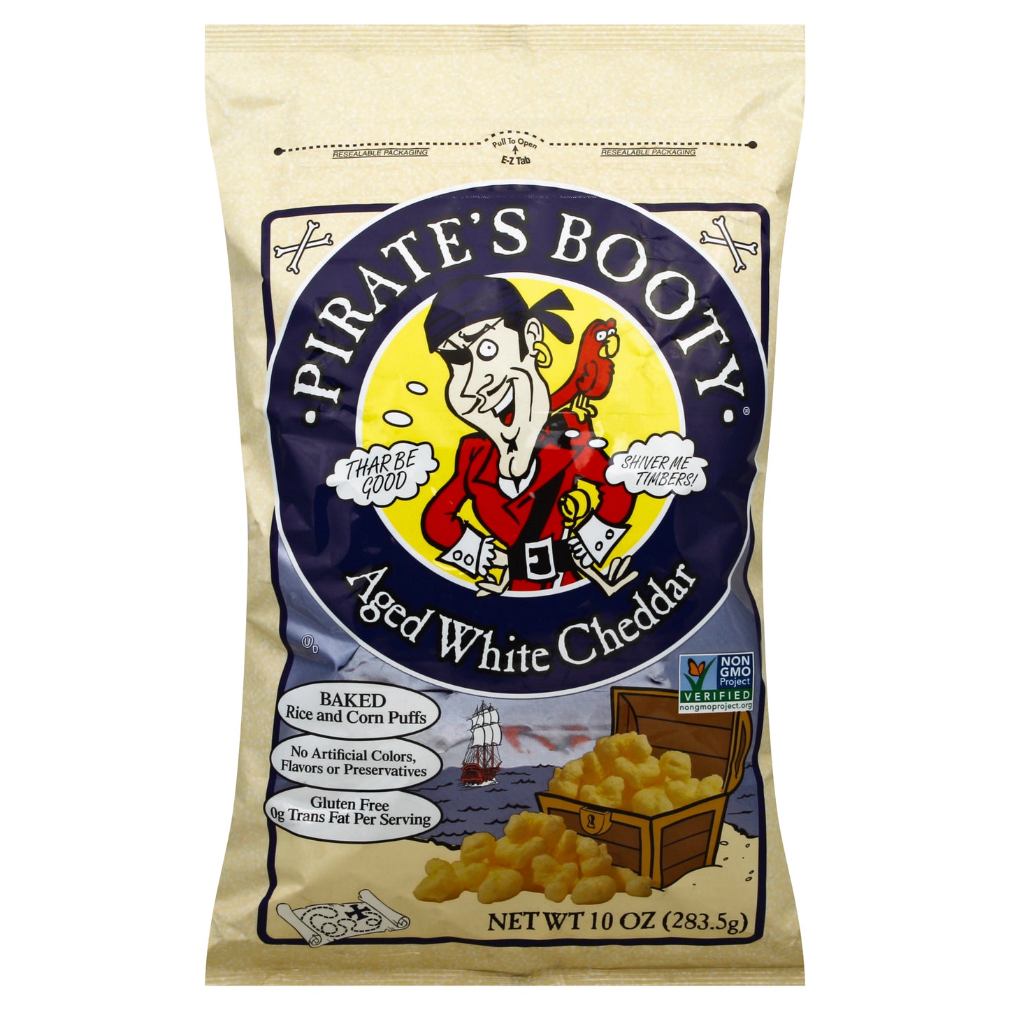 Pirate's Booty Rice and Corn Puffs 10 oz