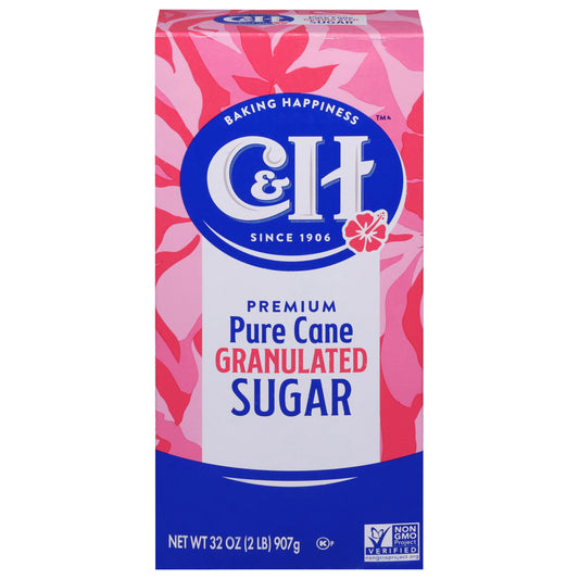 C&H Premium Pure Cane Granulated Sugar 32 oz
