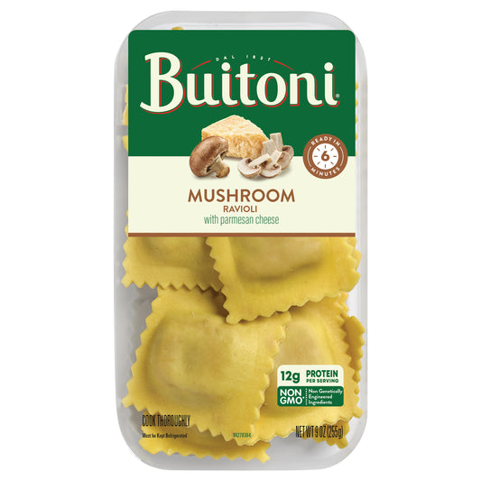 Buitoni Mushroom Agnolotti Ravioli pasta,9 oz