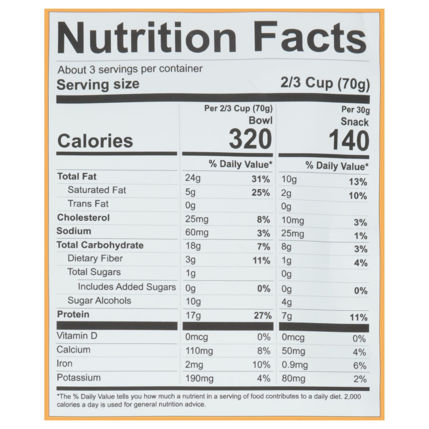 NuTrail Protein No Sugar Added Honey Nut Nut Granola 8 oz