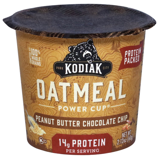 Kodiak Power Cup Peanut Butter Chocolate Chip Oatmeal 2.12 oz