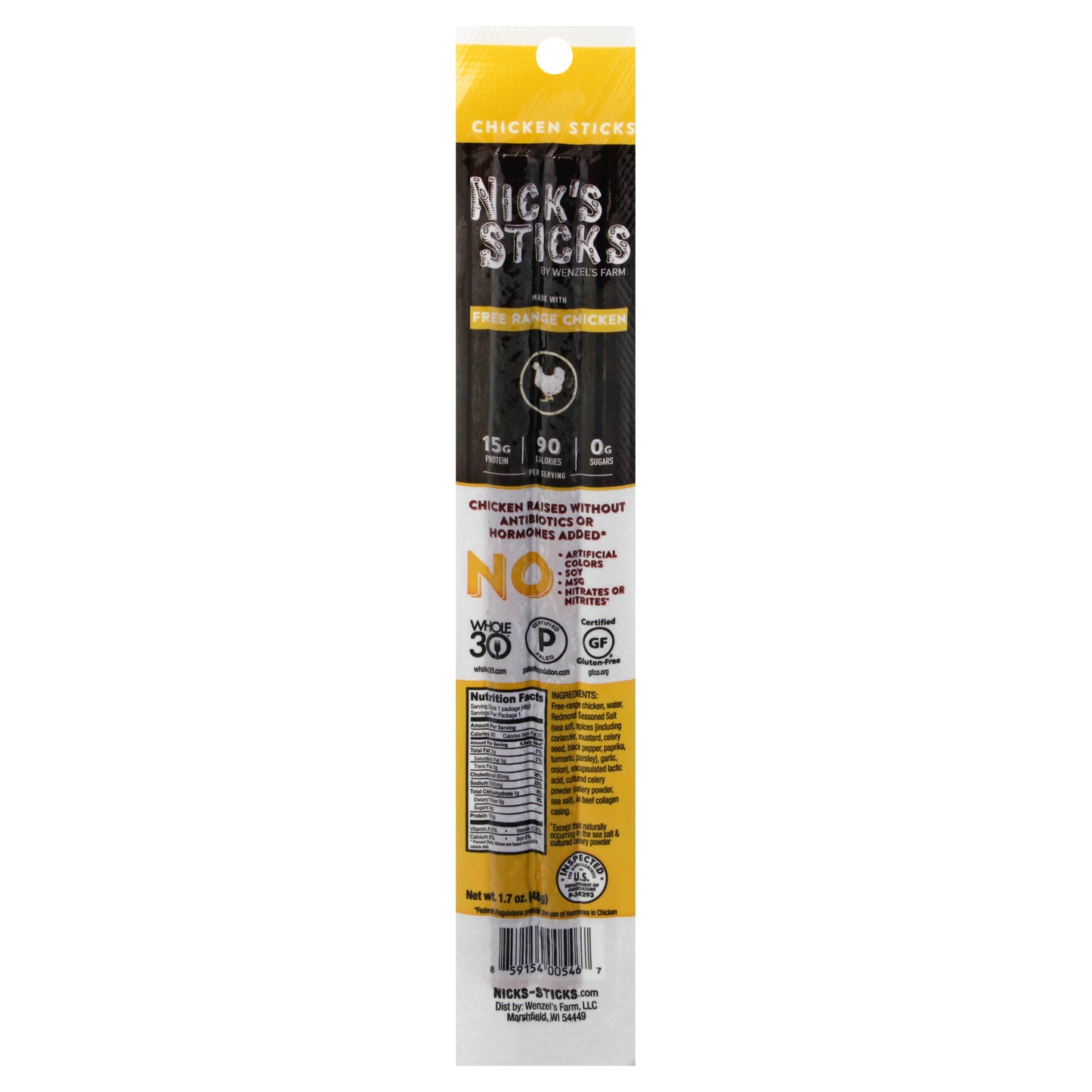 Nicks Sticks Chicken Sticks 1.7 oz