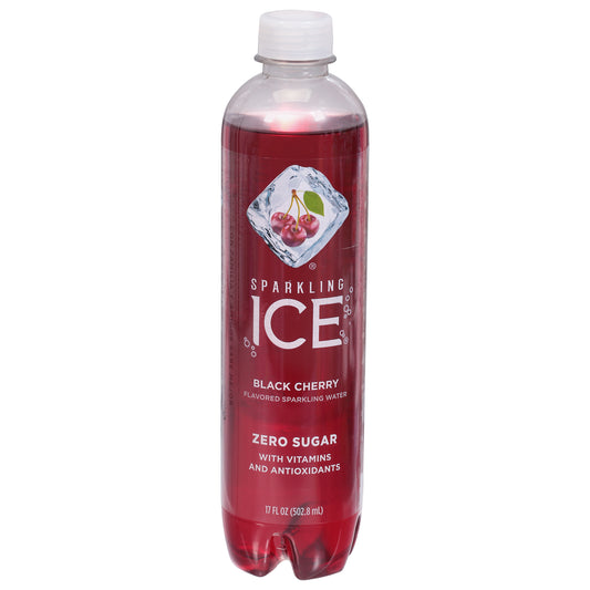 Sparkling Ice Zero Sugar Black Cherry Flavored Sparkling Water 17 fl oz
