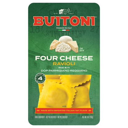 FOUR CHEESE RAVIOLI