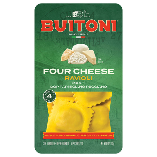 FOUR CHEESE RAVIOLI