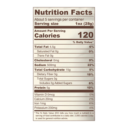 Biena Barbeque Chickpea Snacks 5 oz