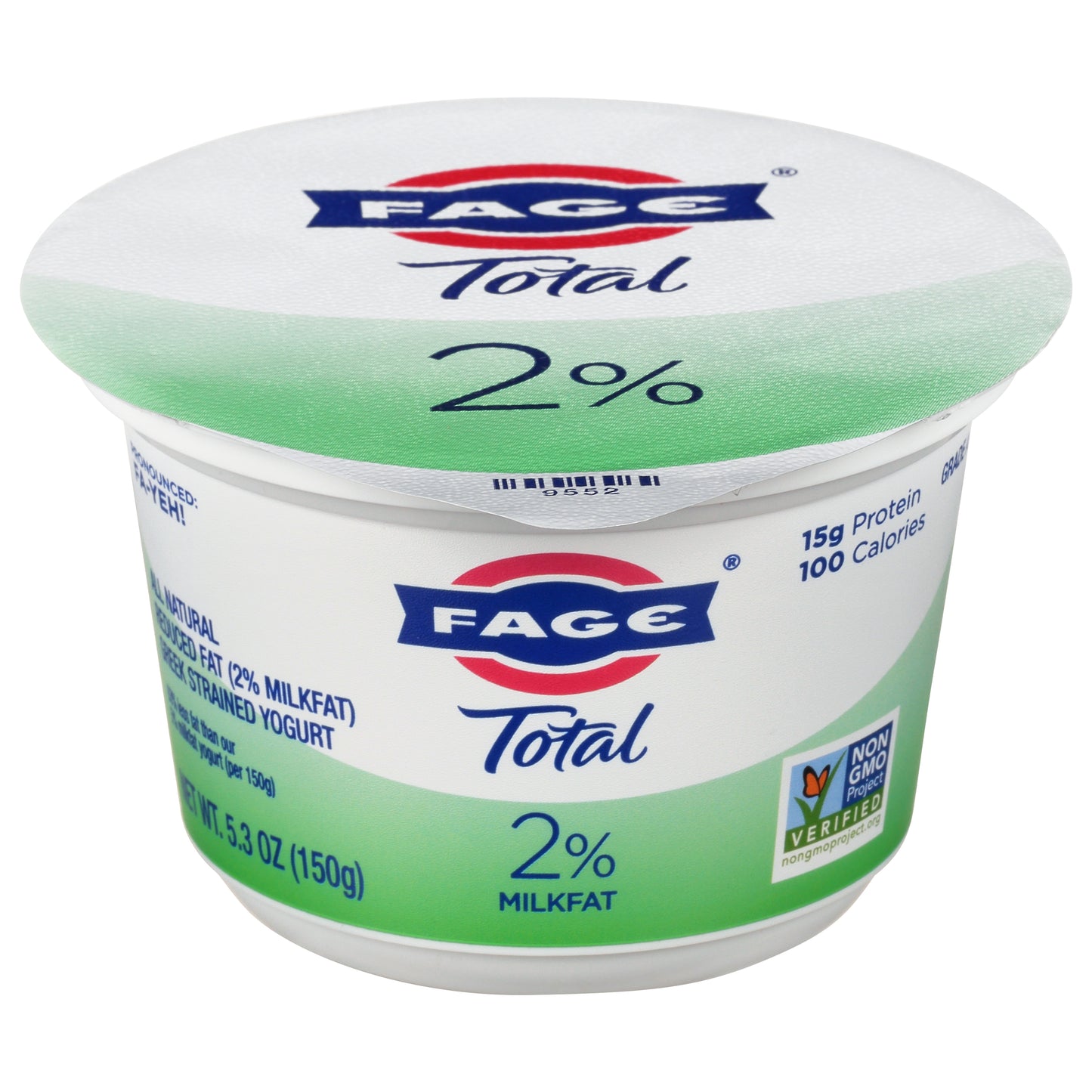 Fage Total Greek Strained Reduced Fat Yogurt 5.3 oz
