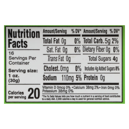 Sonoma Brinery Bread & Butter Fresh Pickles 16 fl oz