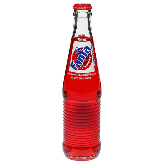 Fanta Strawberry Soda 12 fl oz