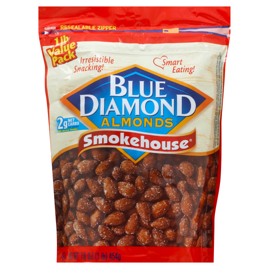 Blue Diamond Almonds 16 oz - Smokehouse
