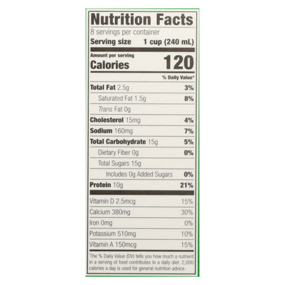 Clover Sonoma 1% Lowfat Milk 0.5 gal