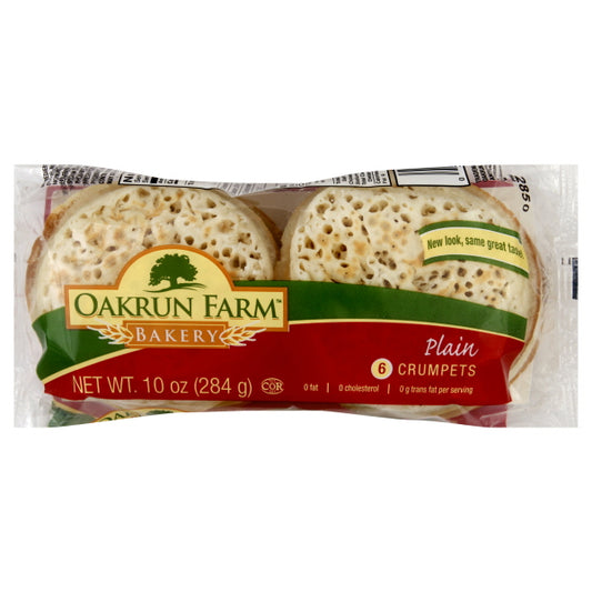 Oakrun Farm Crumpets 6 ea