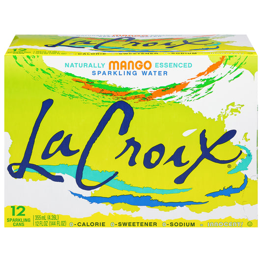 LaCroix Mango Sparkling Water 12 - 12 fl oz Cans