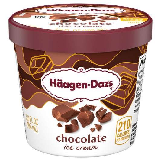 Haagen-Dazs Chocolate Ice Cream 3.6 Oz