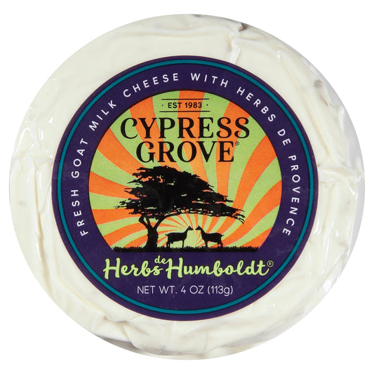 Cypress Grove Herbs de Humboldt Fresh Goat Milk Cheese 4 oz