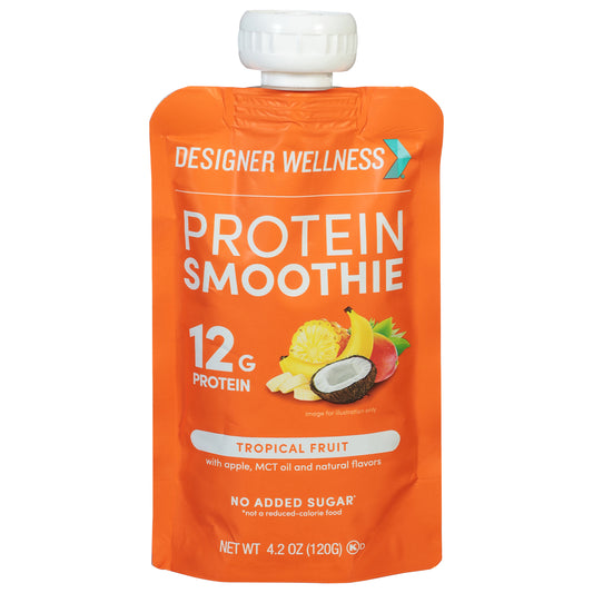 Designer Wellness Tropical Fruit Protein Smoothie 4.2 oz