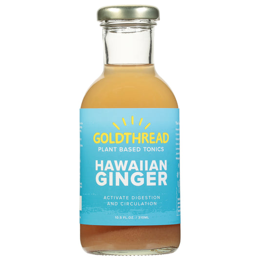 Goldthread Hawaiian Ginger Plant Based Tonics 10.5 fl oz