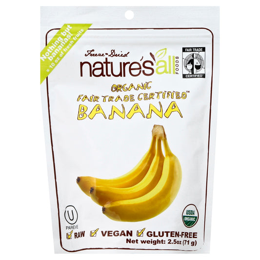 Nature's All Foods Banana 2.5 oz