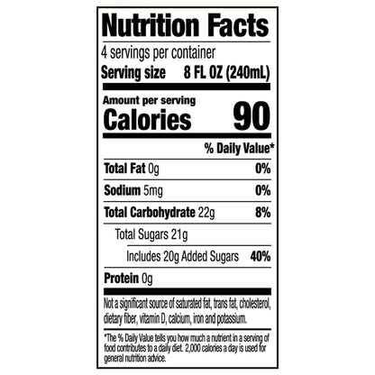 Santa Cruz Organic Peach Lemonade 32 fl oz