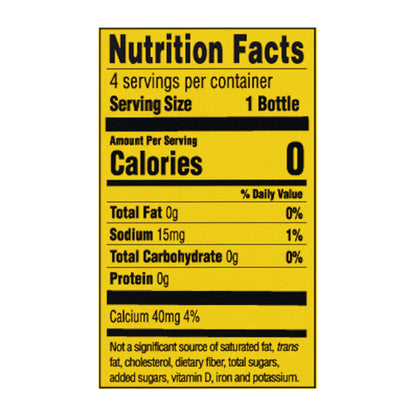 Topo Chico Mineral Water Glass Bottles, 12 fl oz, 4 Pack