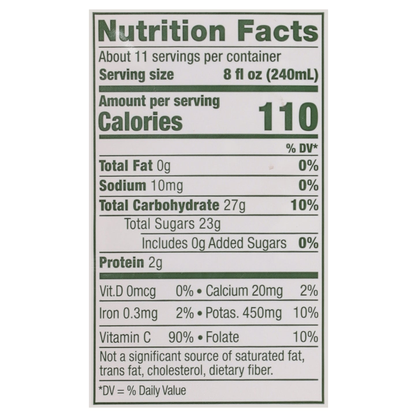 Florida's Natural No Pulp 100% Premium Orange Juice 89 fl oz