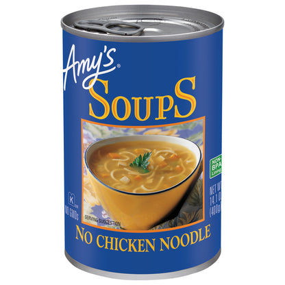 No Chicken Noodle Soup