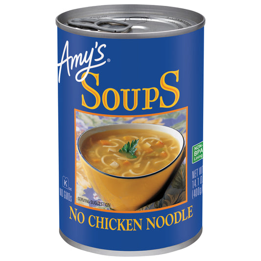 No Chicken Noodle Soup