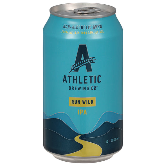 Athletic Brewing Co IPA Run Wild Beer 12 fl oz