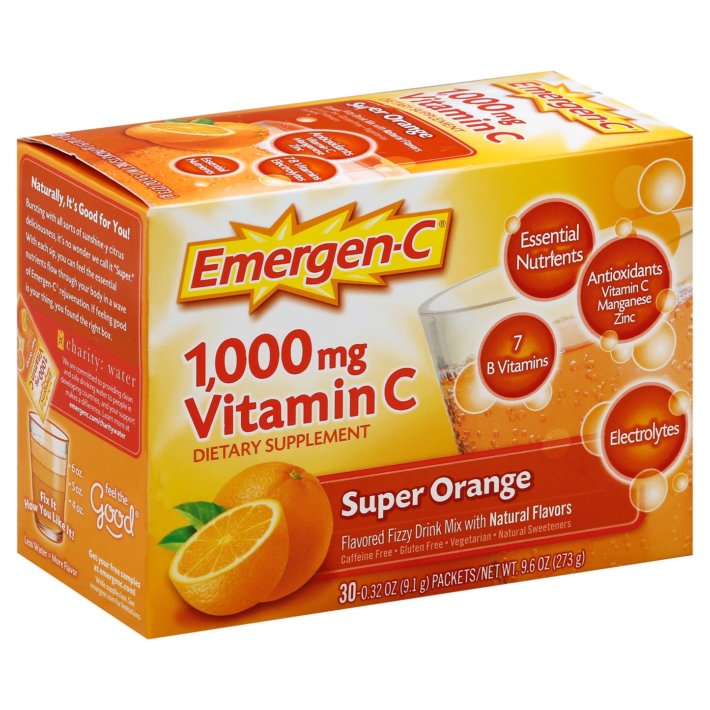 Emergen-C Vitamin C 30 ea