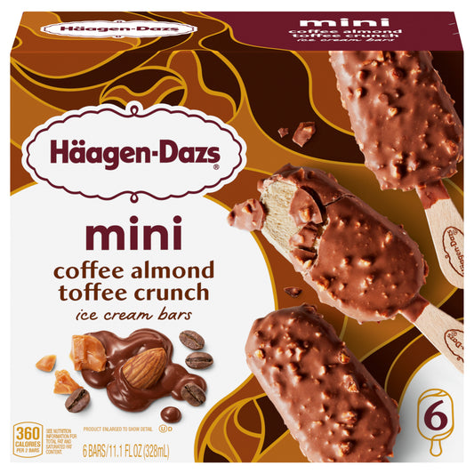 Haagen Dazs® Coffee Almond Crunch Mini Ice Cream Bars