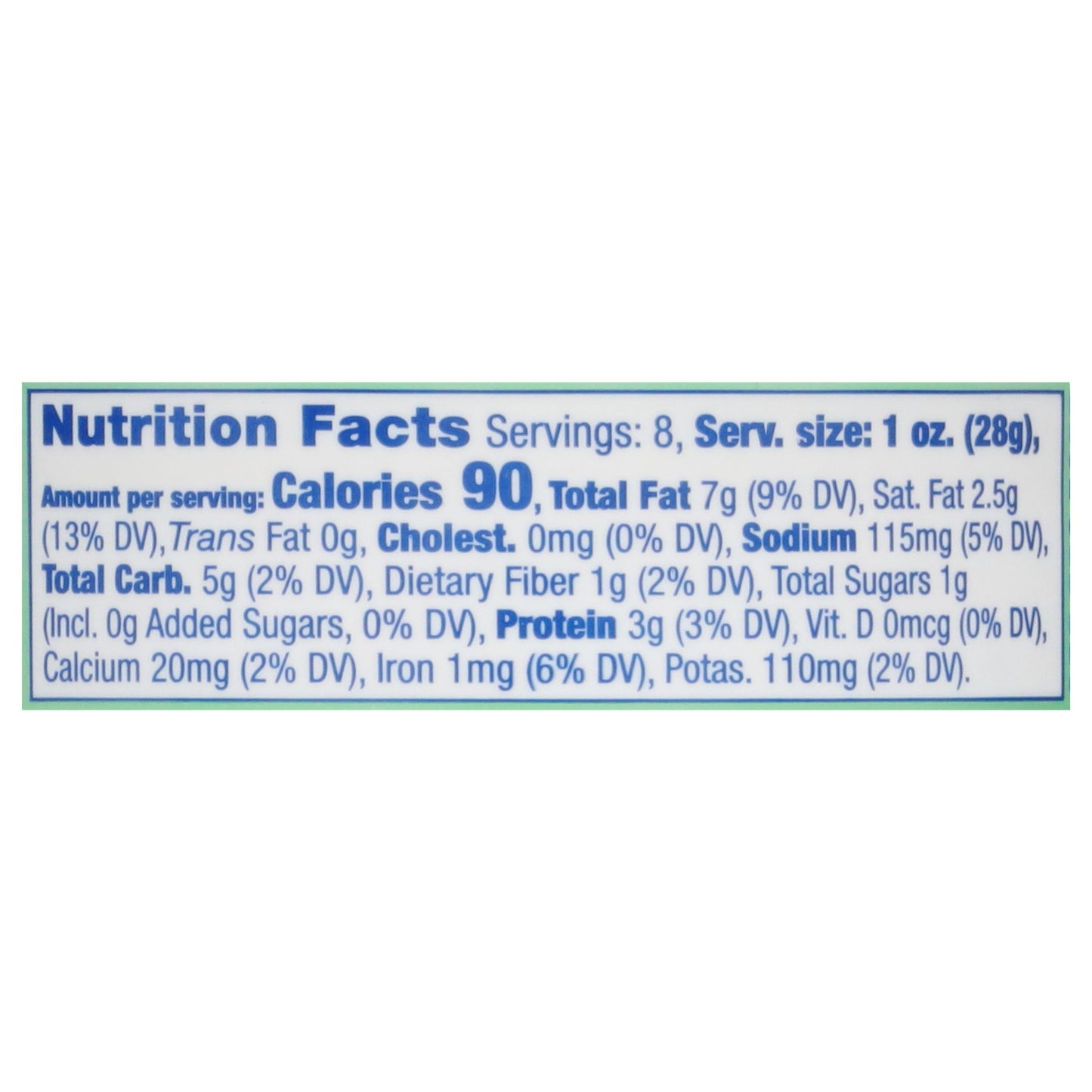 Miyoko's Creamery Plant Milk Savory Scallion Cream Cheese 8 oz