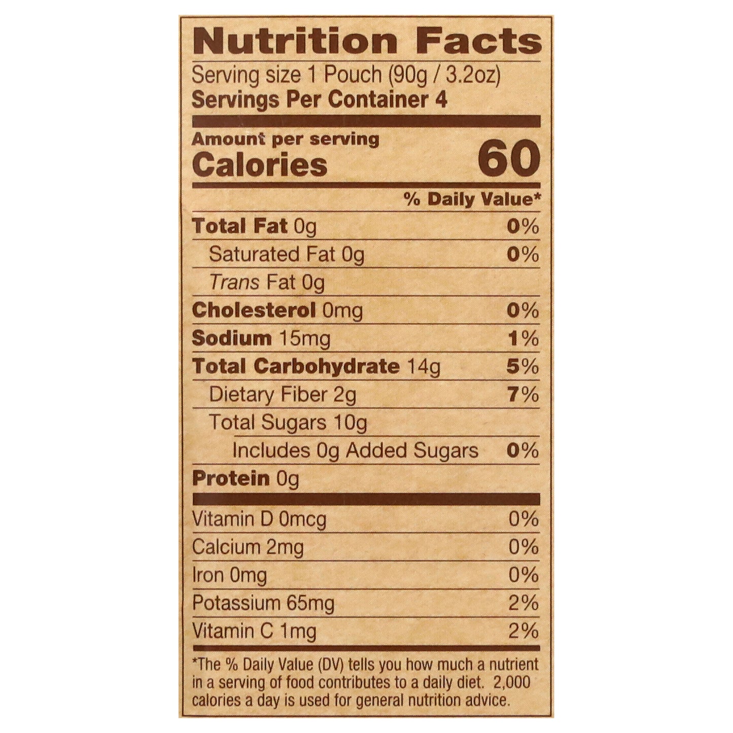 North Coast Organic Cinnamon Applesauce 4 - 3.2 oz Pouches