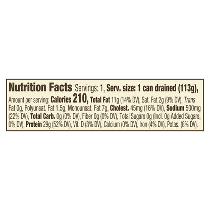 Genova Premium Yellowfin Tuna in Olive Oil 5 oz