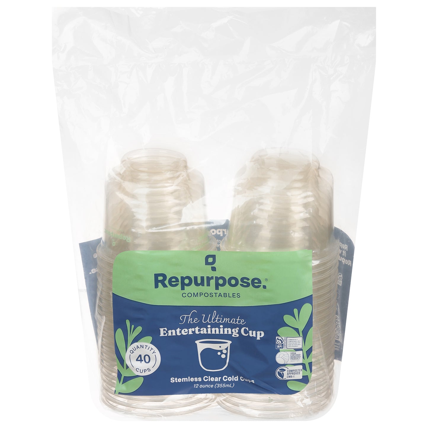 Repurpose 12 Ounce Entertaining Cup 40 ea