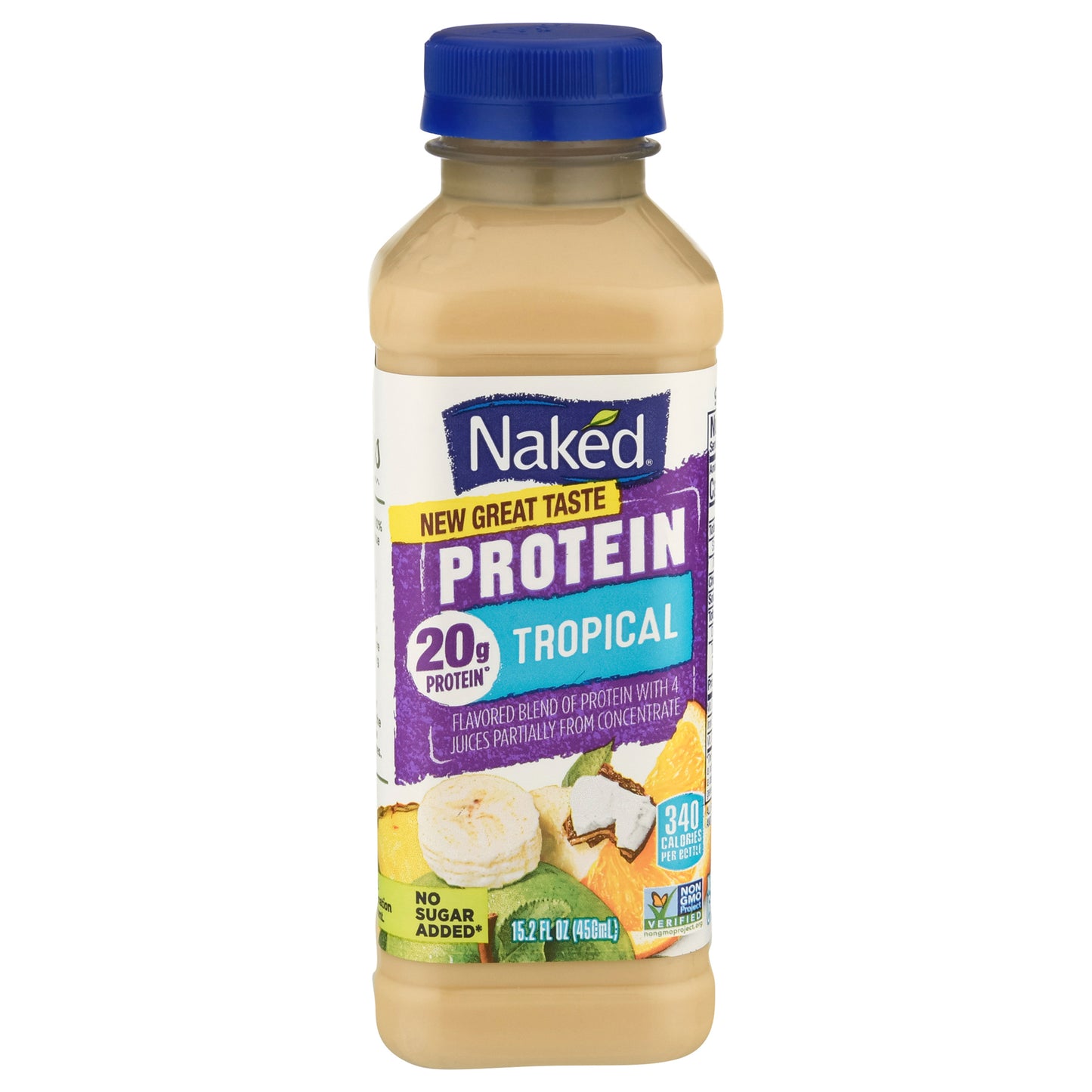 Naked Protein Tropical Juice 15.2 fl oz