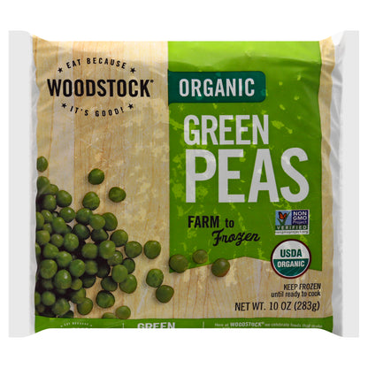 Woodstock Organic Green Peas 10 oz