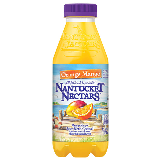 Nantucket Nectars Orange Mango, 15.9 fl oz bottle