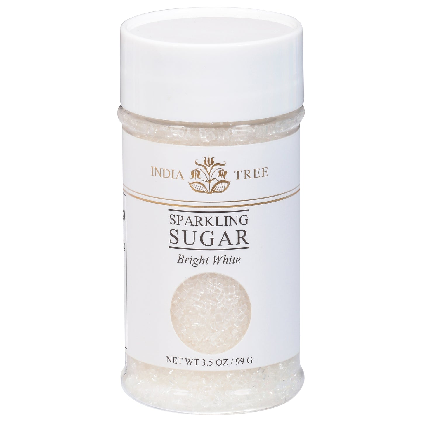 India Tree Bright White Sparkling Sugar 3.5 oz