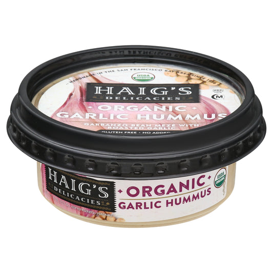 Haig's Organic Garlic Hummus 8 oz