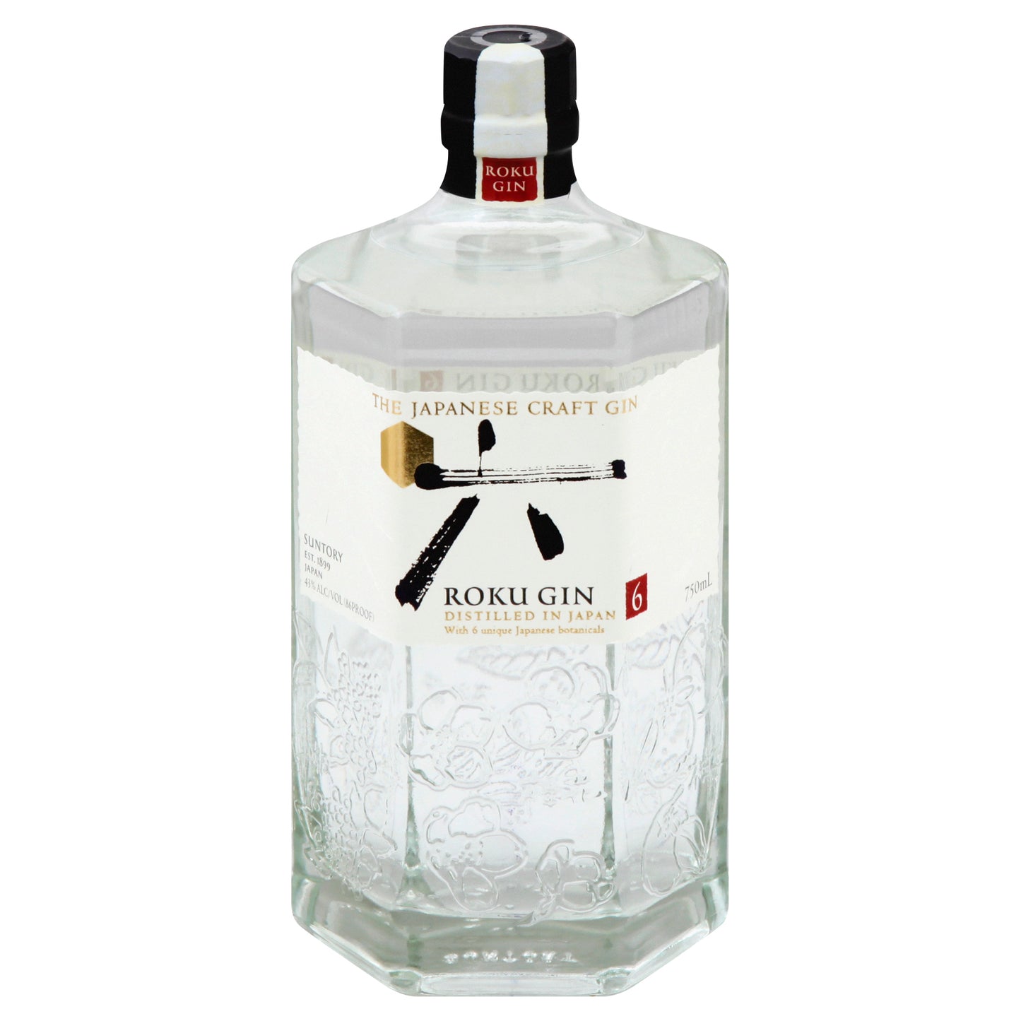 The Japanese Craft Gin Roku Gin 750 ml