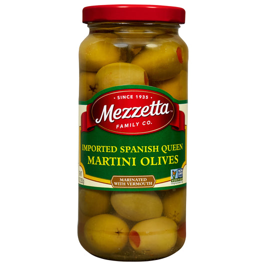 Mezzetta Imported Spanish Queen Martini Olives, 10 oz Dr. Wt.