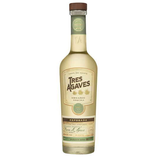Tres Agaves Organic Reposado Tequila 750 ml